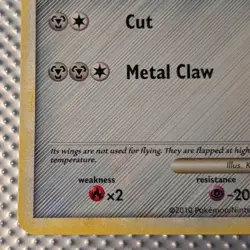 Pokemon TCG Scizor 7/90 HGSS Undaunted Holo Rare !LP/NM! Condition 2010 - Image 5