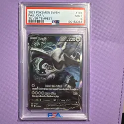 Pokemon 2022 Lugia V 186/195 Alt Art Silver Tempest PSA 9 - Image 1
