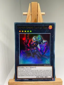 Crimson Knight Vampire Bram - Ultra Rare 1st Edition GFP2-EN138 - NM - YuGiOh - Image 1