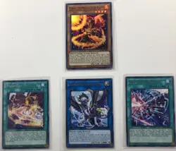 Lot of 4 - Yu-Gi-Oh! Trading Cards with Zoroa, The Magistus of Flame+ 3 Others - Image 1