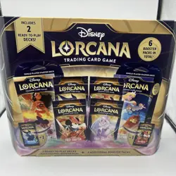 ⭐ Disney Lorcana: The First Chapter Target Gift Box 6 Booster Packs Limited ⭐ - Image 1