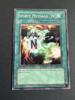 Yu-Gi-Oh Card - LON-090 - SPIRIT MESSAGE “N” (rare) [1st Edition] - NM - Image 1