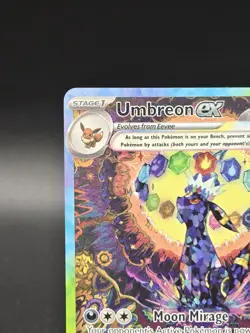 Umbreon ex 161/131 Prismatic Evolutions Special Illustration Rare Pokemon Card - Image 3