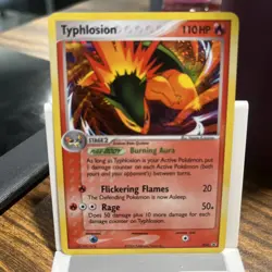 Typhlosion Holo Black Star Promo #034 Pokemon Card MP - Image 2