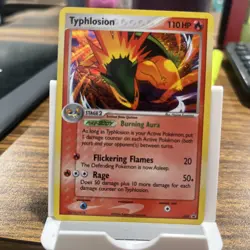 Typhlosion Holo Black Star Promo #034 Pokemon Card MP - Image 5