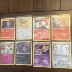 Pokemon Card TCG Lot Holo Reverse Foil Mid Era Old School Generations Fire Lot - Image 1