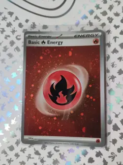 Pokemon - Fire Energy - SVE002 - Scarlet & Violet: 151 - Holo Card - Image 1