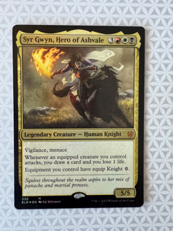 MTG Syr Gwyn, Hero of Ashvale (330/533) Throne of Eldraine Foil LP - Image 1