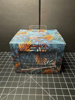 Ultimate Guard Sidewinder 100+ Floral Places Deck Box 2023 - Bali Blue (Used) - Image 1
