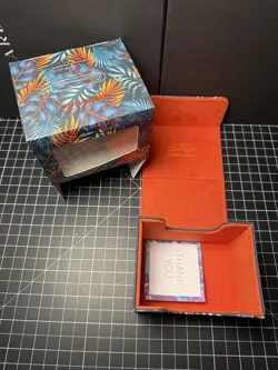 Ultimate Guard Sidewinder 100+ Floral Places Deck Box 2023 - Bali Blue (Used) - Image 4