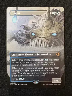Deceit (Borderless) Lorwyn Eclipsed Regular - Image 1