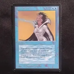 Magic: The Gathering Beta Drain Power Sorcery Blue Douglas Shuler Regular - Image 1