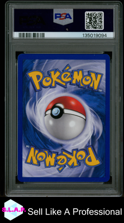 GECKARBOR-REV.FOIL EMERALD-GERMAN POKEMON EX 2005 70 PSA 9 - Image 2