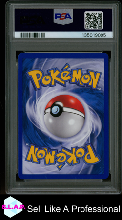 FLEMMLI-REV.FOIL EMERALD-GERMAN POKEMON EX 2005 69 PSA 8 - Image 2