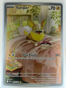 Yamper 099/094 ME02: Phantasmal Flames Illustration Rare Holo Near Mint - Image 1