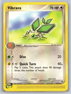 Pokemon Vibrava - HP - EX Dragon (47/97) - Image 1
