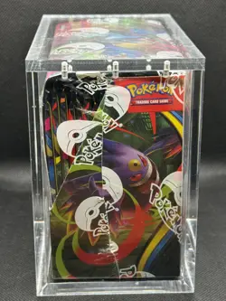 Pokemon Phantasmal Flames Booster Box New Sealed - With acrylic case - Image 2