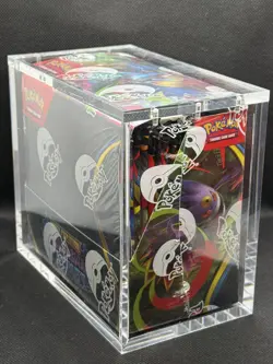 Pokemon Phantasmal Flames Booster Box New Sealed - With acrylic case - Image 3