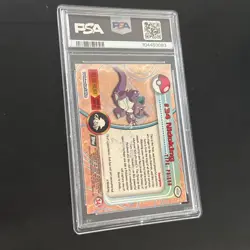 2000 Topps Chrome Pokemon T.V. Nidoking #34 NM PSA 6 - Image 2