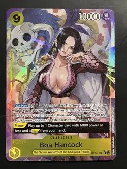 ONE PIECE TCG | BOA HANCOCK OP14-112 SR Alt Art | OP-14/EB-03 Azure Sea’s Seven - Image 1