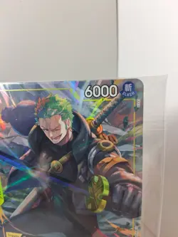 Roronoa Zoro OP07-113 UC Foil Illustration Box Vol.3 One Piece Promo Sealed - Image 3
