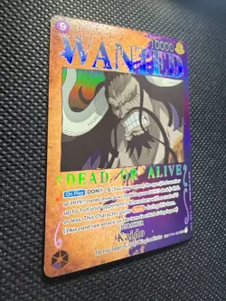 WANTED Kaido ST04-003 OP03 SP Pillars of Strength One Piece CCG English FOIL NM - Image 3