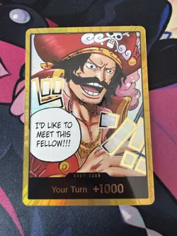 DON!! Card (Gol.D.Roger) (Gold) Carrying On His Will Foil - Image 1