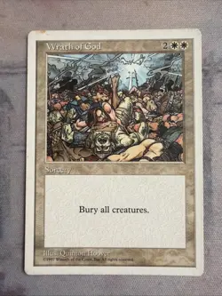 1x Wrath Of God- 5th Fifth Edition- MP- Mtg Magic The Gathering Card - Image 1