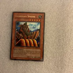 Yugiho Card Guardian Sphinx 1st Edition Foil Pdg-025 Ultra Rare - Image 1