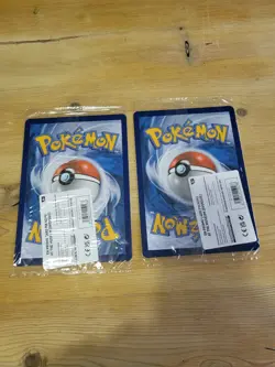 Pokemon Card Natural History Museum Promo -Pikachu At The Museum JUMBO CARD x 2 - Image 2