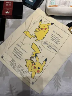 Pokemon x Natural History Museum Pikachu Jumbo Card Sealed + Plush Bundlee - Image 3
