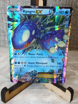 Pokemon TCG XY Primal Clash Ultra Rare Holo Kyogre EX Card 54/160 - Image 1
