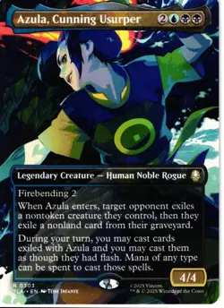 Azula, Cunning Usurper (Borderless) 303 Borderless NM NonFoil MTG Avatar - Image 1