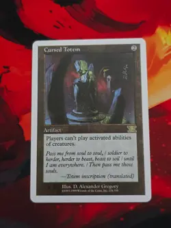 MTG EDH CEDH Cursed Totem x4 - Image 1