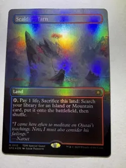 MTG Scalding Tarn (BORDERLESS FOIL) Special Guests - Image 1