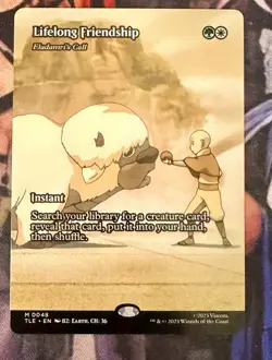 Lifelong Friendship (Borderless) MTG Avatar The Last Airbender Eternal Legal TLE - Image 1