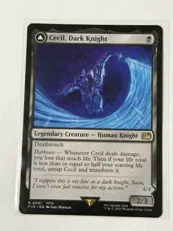 Cecil, Dark Knight // Cecil, Redeemed Paladin Final Fantasy 91 - Image 1