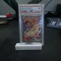 Pokemon Team Rocket's Moltres ex 229/182 Destined Rivals SIR PSA 9 Card - Image 1