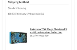 Pokemon Center Mega Charizard X ex Ultra-Premium Collection (IN HAND - Image 3