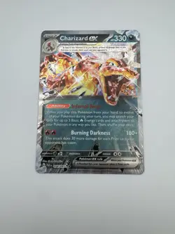 Charizard ex Pokemon Scarlet & Violet Paldean Fates 054/091 Near Mint - Image 1