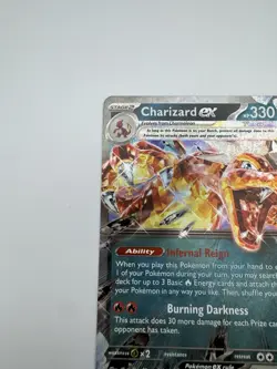 Charizard ex Pokemon Scarlet & Violet Paldean Fates 054/091 Near Mint - Image 2