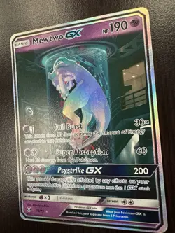 Mewtwo GX (Secret Shining) 78/73 Shining Legends Holo Pokemon - Image 5