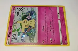 SWIRL 🌀 MIMIKYU - SM163 Holo Black Star Promo Sun & Moon Pokemon NM 2019 - Image 4