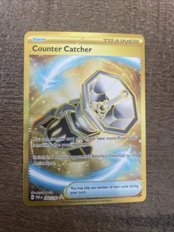 Pokemon Paradox Rift Counter Catcher 264/182 Holo Hyper Rare NM Free Shipping - Image 1