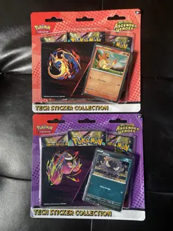 Pokemon Ascended Heroes Tech Sticker Collection Charmander & Gastly Promo!!😎😊 - Image 1