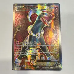 Pokemon TCG Houndoom EX Breakthrough 153/162 Ultra Rare Full Art Holo 170HP - Image 1