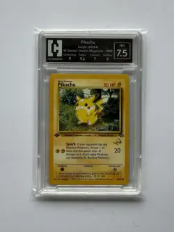 Pikachu Jungle 60/64 1st Edition Gold W Stamp Promo Pokemon TCG - Free Shipping! - Image 1