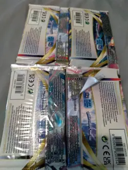 Pokemon Sealed Booster Packs x4(has wear) - Image 2