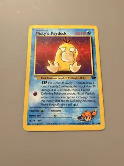 Pokemon TCG Misty's Psyduck 90/132 - Base Set (1999) - Image 1