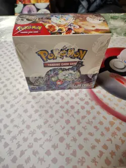 Pokemon TCG: Scarlet & Violet Stellar Crown Factory Sealed Booster Box - Image 1